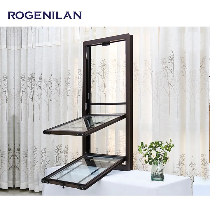 Aluminum vertical sliding shed windows Single-Hung Windows