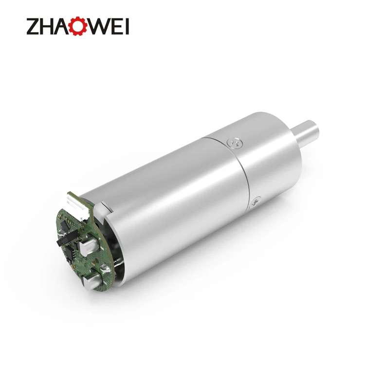ZHAOWEI high quality small 6v 12v 260rpm dc gear motor 40w 24v for electric power wheelchair