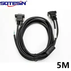 SOTESIN 5m RS232 serial Barcode Scanner cable For Honeywell 3310G 3320G DB9 to DB15 data EIO cable 52-52562-3-FR