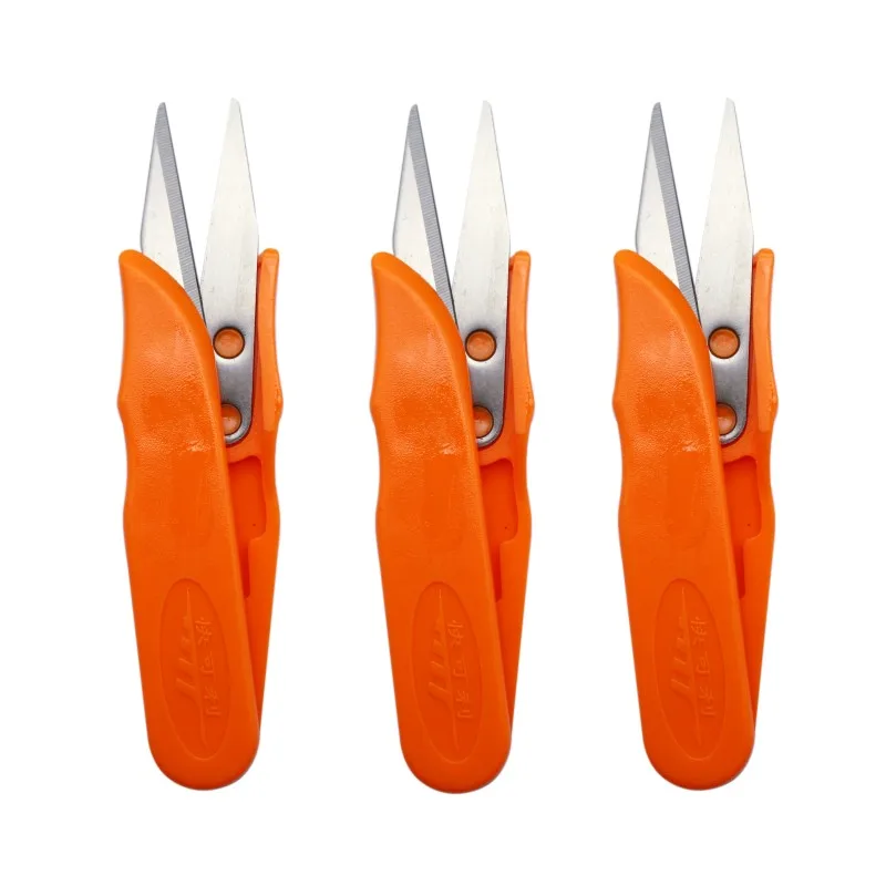 Новейшие магазины одежды шьют нескользящими U-образными ножницами с пластиковыми ручками