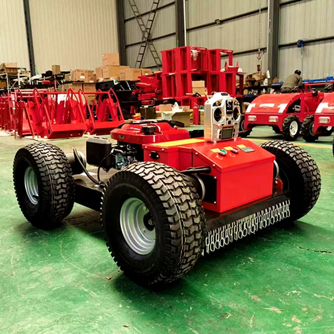 Wholesale wheel lawn mowers for sale made in china grass cutting machine Intelligent agricultural