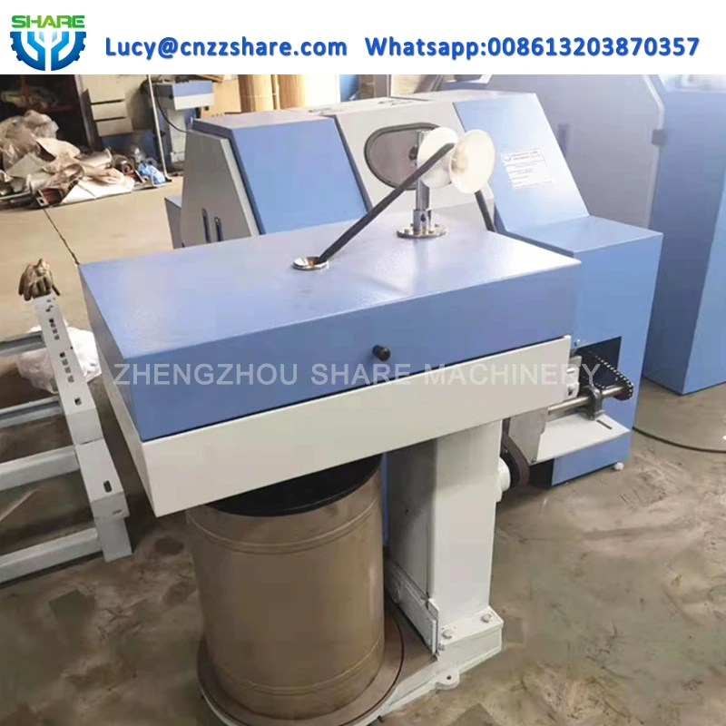 sheep wool spinning carding machine for cotton tape