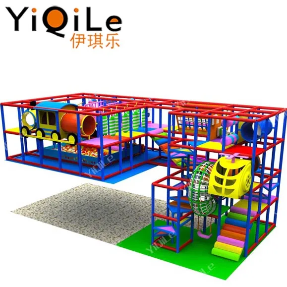 YIQILE children indoor playground structure kids play center made in China