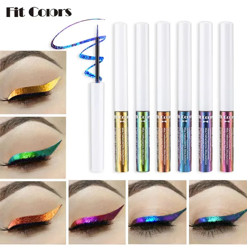 Eye Liner Liquid Waterproof Oil Free Eyeliner Makeup Cosmetics Chameleon Liquid Eyeliner