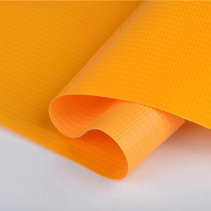 Poultry Farms Pvc Coated Fabric Polyester Trap , 500gsm Long Lifespan Pvc Tarpaulin