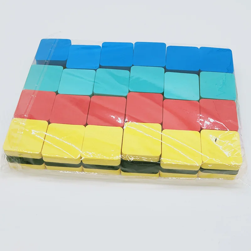 Accepted Customization Magnetic Whiteboard Dry Erasers Chalkboard Cleaner Wiper Mini Dry Erase Erasers for Kids