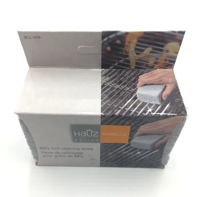 HongQiang Barbecue Grill Cleaning Brick Pumice Stone Household Outdoor Cleaner Tools Brush Griddle Kit