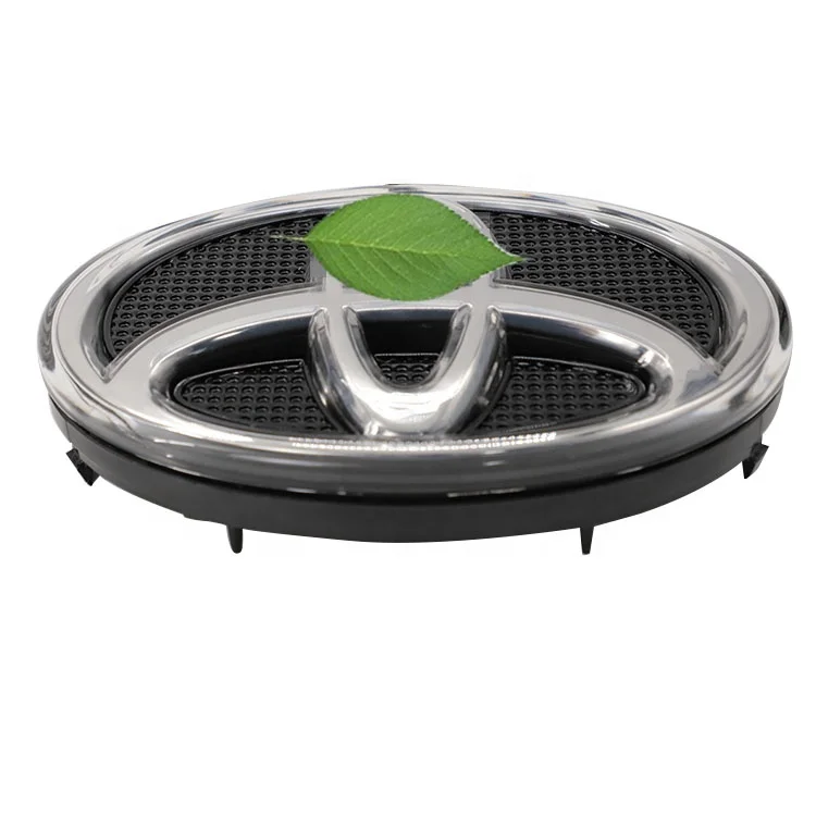 auto Front Grille Decoration Emblem  Led Logo 5D LED Light car led logo emblem badge light for Prado