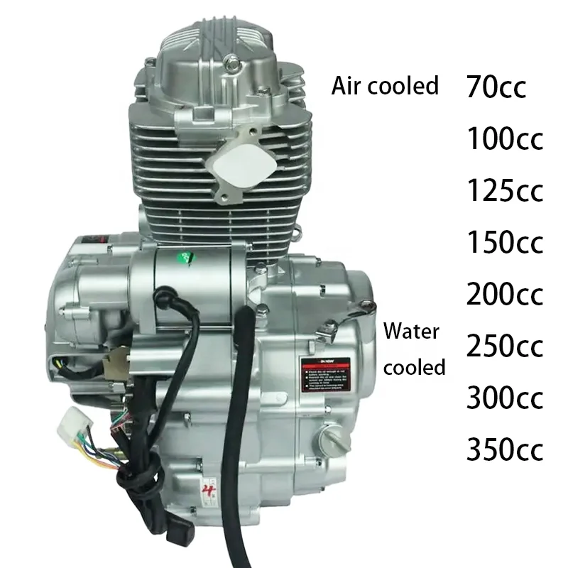 Мотоциклетные двигатели 70cc 110cc 150cc 200cc 250cc 300cc 400c 600cc 125cc
