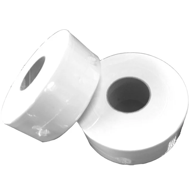 Good quality 2ply 300m water dissolving jumbo roll toilet tissue paper roll flashable septic safe