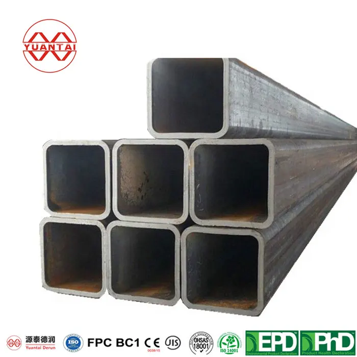 China wholesale Schedule 40 aisi 1020 hot rolled cold rolled seamless carbon steel square Rectangular tube
