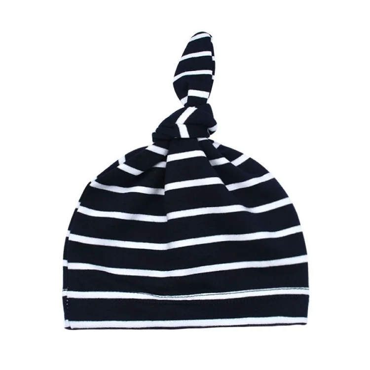 
Baby Beanie Set for Newborn Boys & Girls 100% Adjustable Knot Hats 