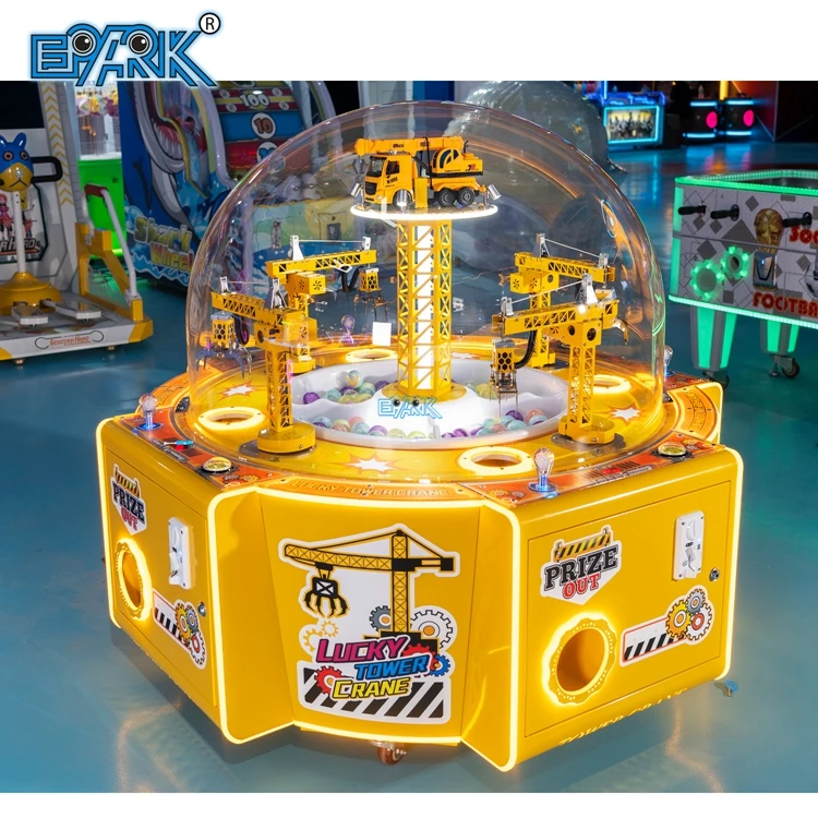 Chine  Manufacture Coin Operated 4 People Candy Game Machine Arcade Capsule Toy Game Machine