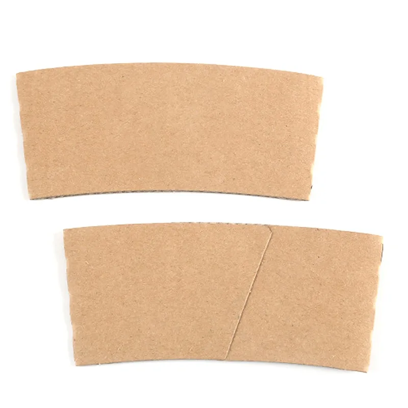 Eco-Friendly Disposable Plastic/Paper Cup Sleeve with Logo Printing