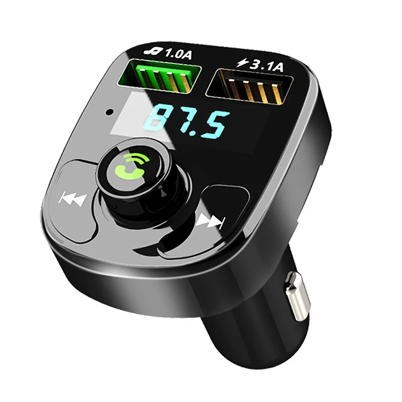 Multifunctional Car Accessories Mp3 Lossless Player Fast Charger Car Cigarette lighter MP3 Blue Tooth Receiver FM Transmitter