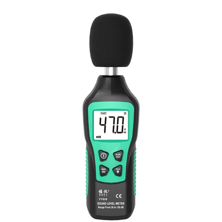 LCD Display Audio Volume Monitor Digital Noise Sound Level Meter Decibel Sonometer 30-130 dB