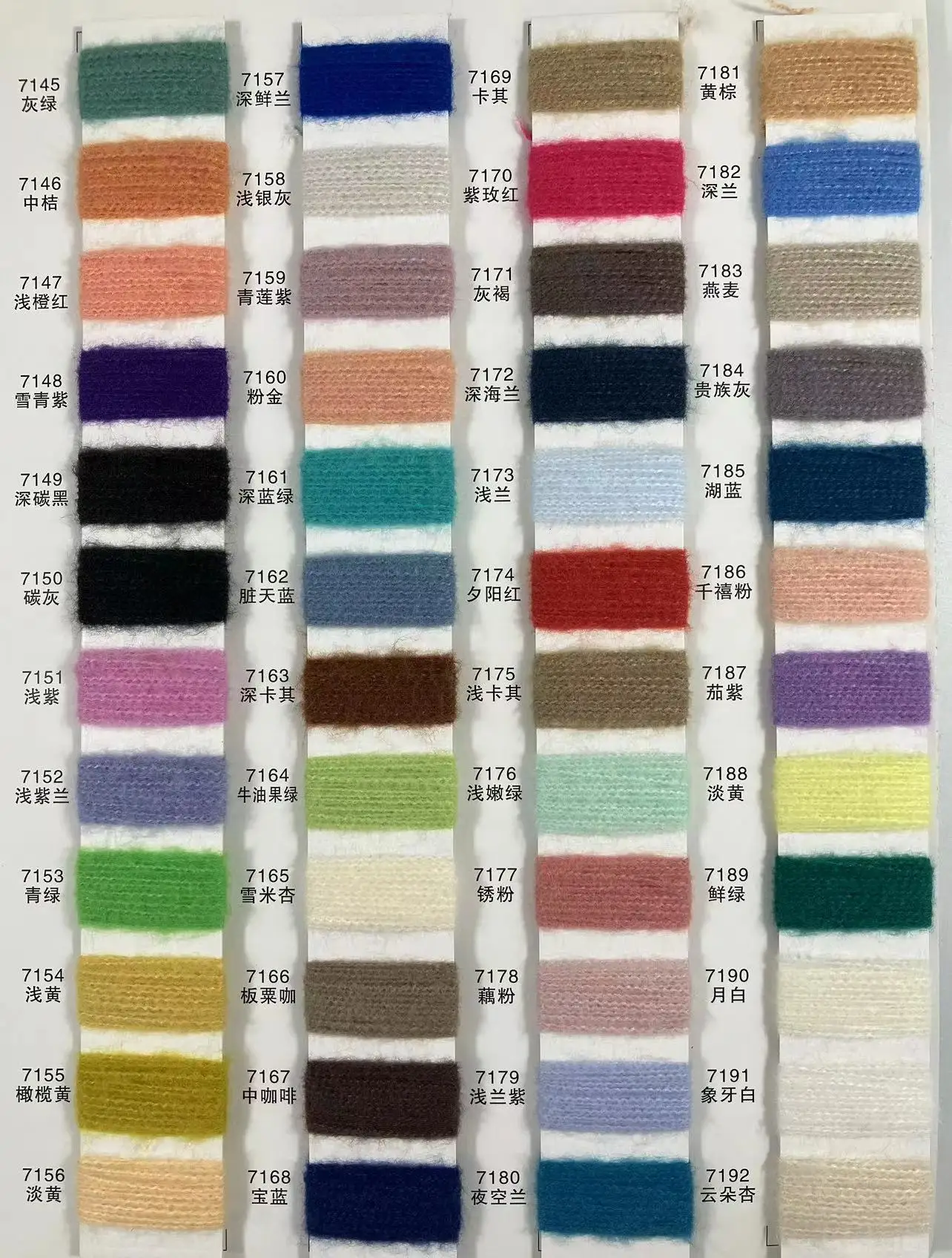 9NM/1 dyed 100% polyester knitting sweater scarf deer plush yarn