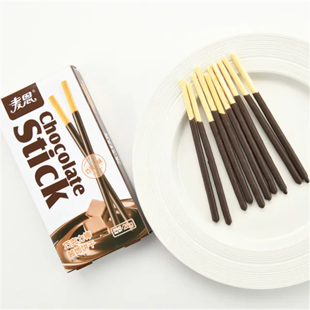 Best selling Wafer Rolls chocolate Cookie Finger Chocolate Stick wafer Biscuits manufacturer