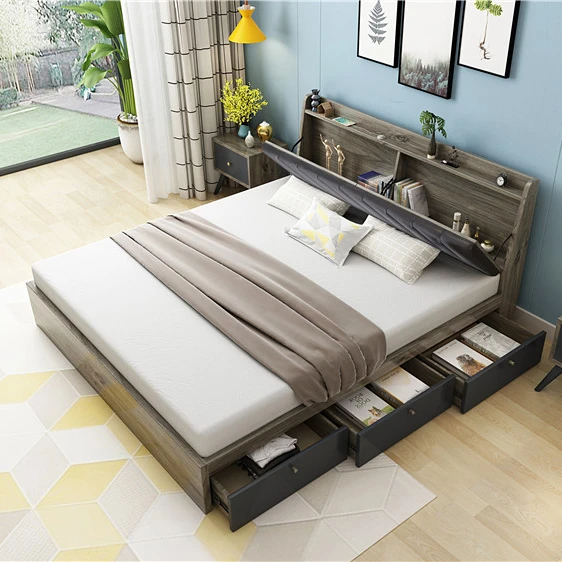 Trundle Bed Queen Bed Frame Modern Bed Design