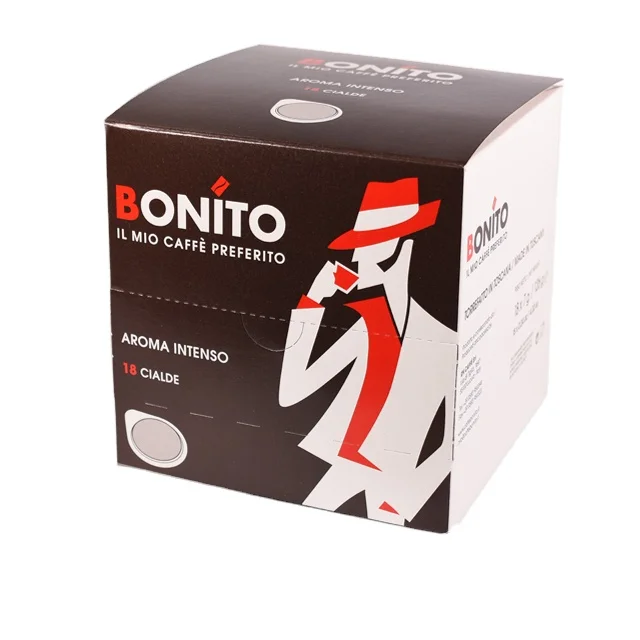 COFFEE MADE IN ITALY BOX 18 COFFEE PODS IN NATURAL PAPER