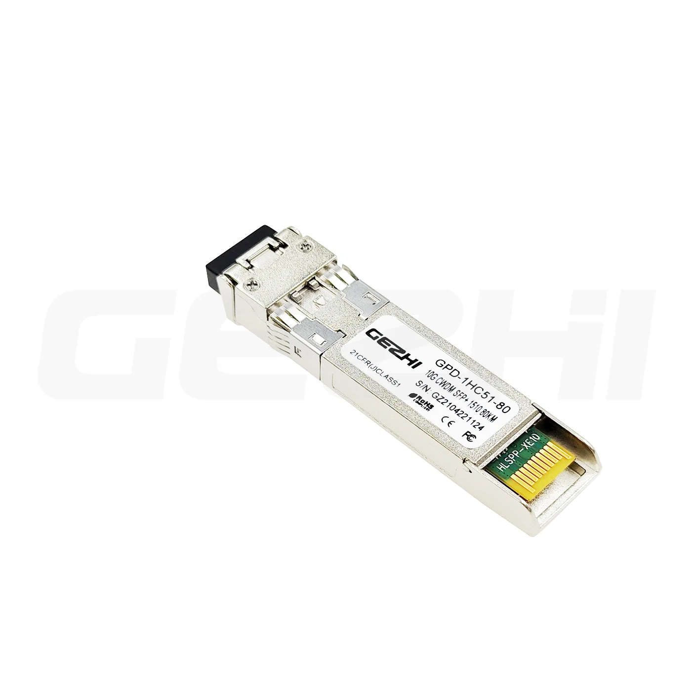 Hot Selling 10g Cwdm Sfp+ Transceiver Smf 1410~1550nm Cwdm Zr 80km Lc Module