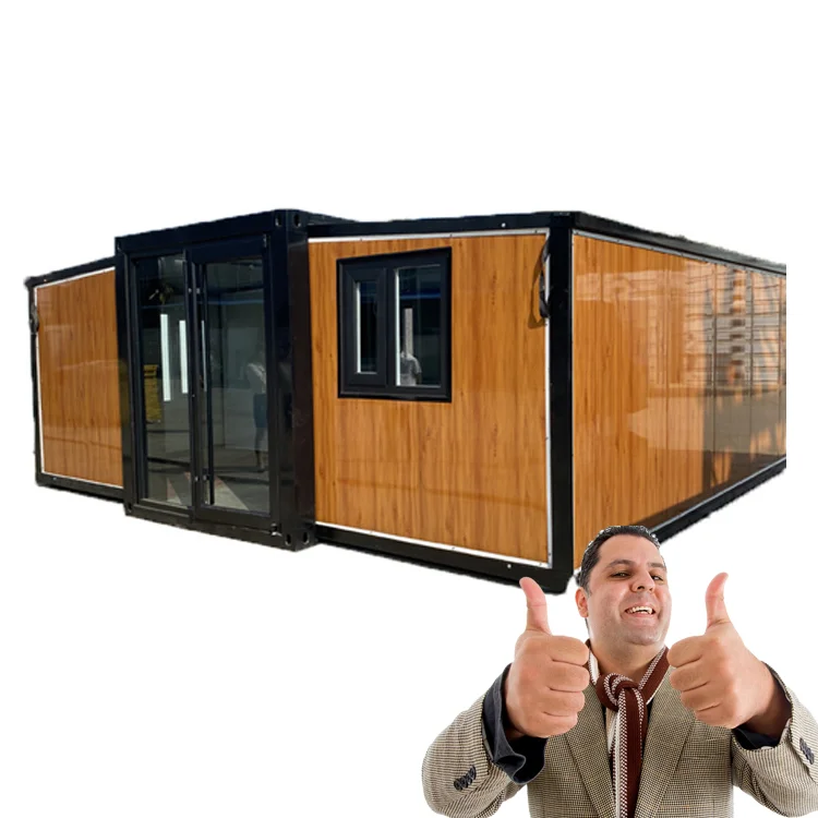 40ft luxury house prefabricated direct sales extendable container houses for sale