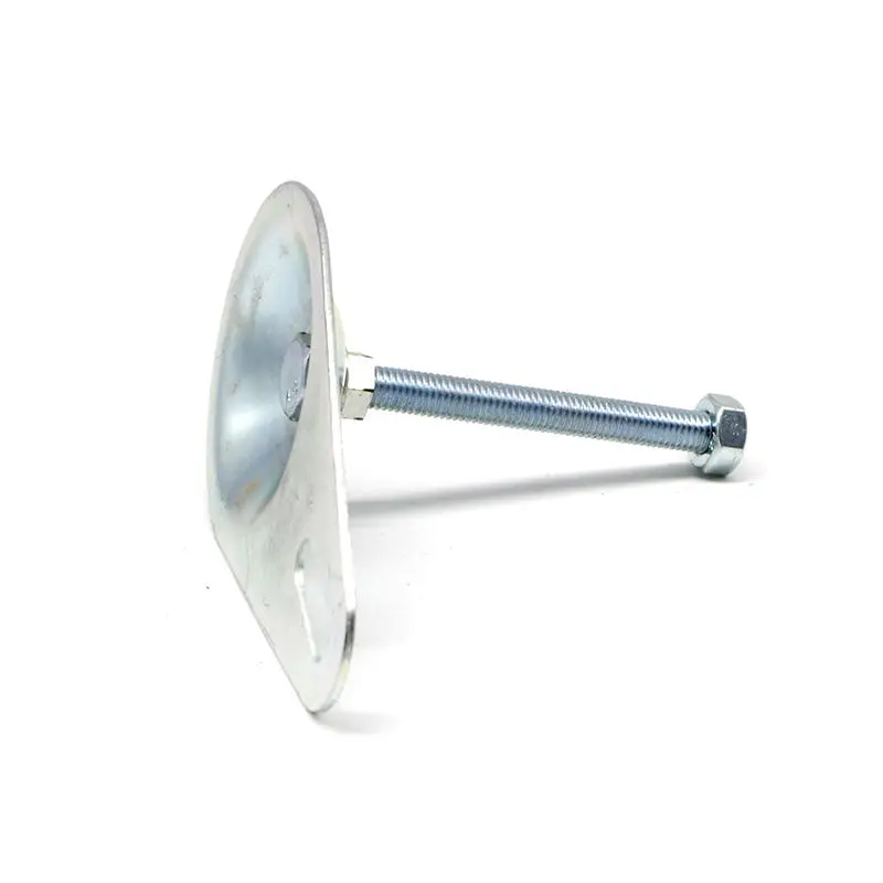 Heavy-Duty Stainless Steel Fixed D80mm M10 80mm 100mm 12mm Fixed Steel Economy Anti Vibration Mount Adjustable Leveler Feet