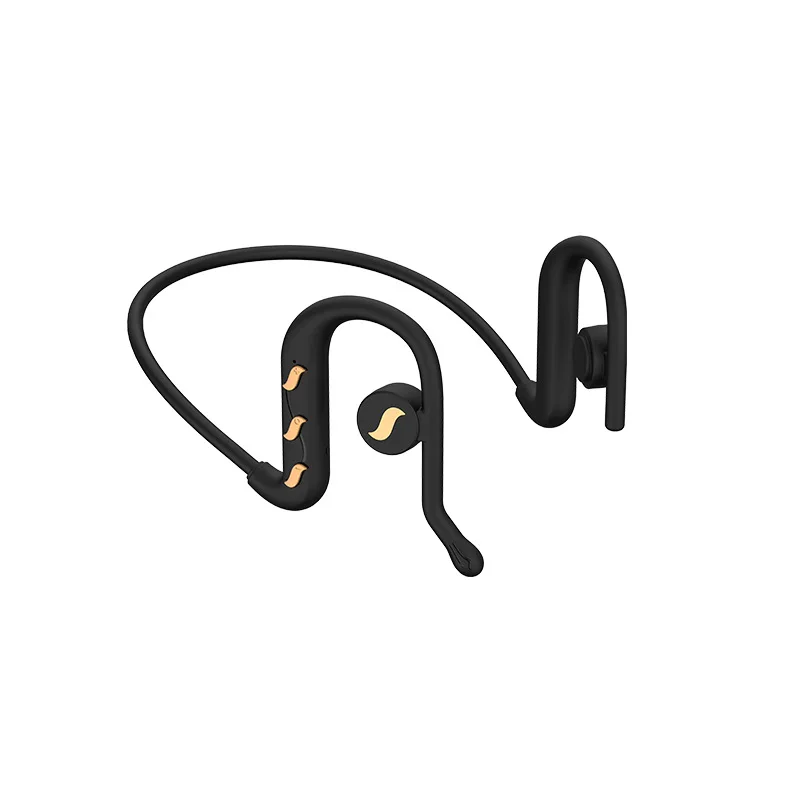 2022 new sports game wireless headset K89 bone conduction earphones with microphone hanging ear bone conduction hearing aid