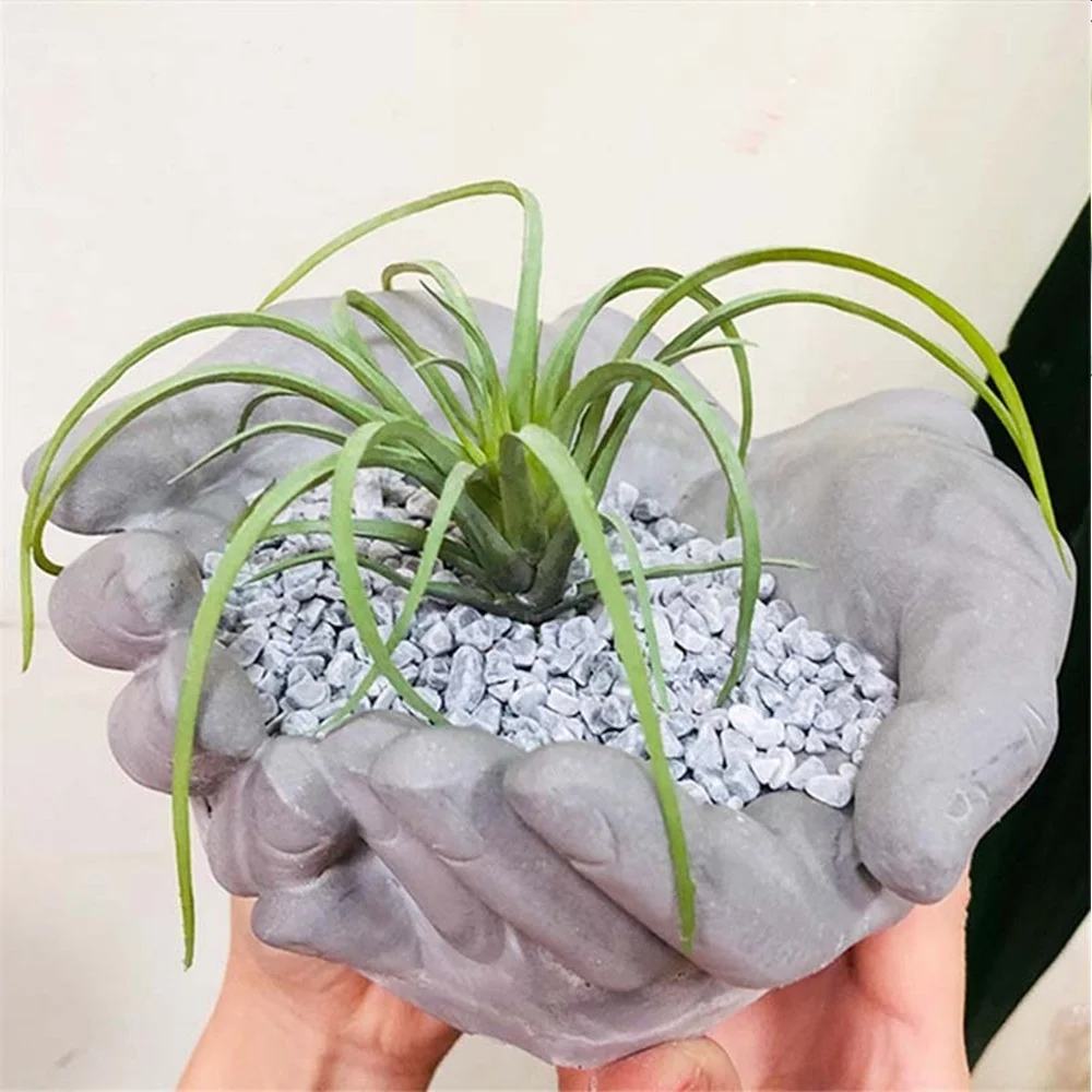 Силиконовая форма «сделай сам» для цветочных горшков глины суккулентов бетонных плантаторов ВАЗ гипсовых цементных форм