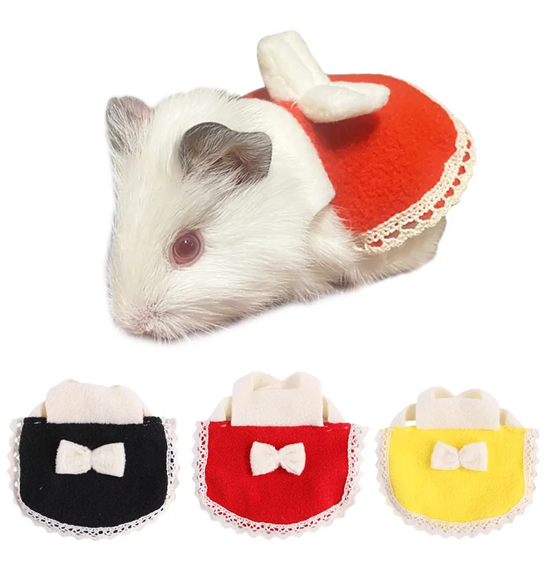 New Hamster Clothes Multi colored Bow Cute Small Squirrel Mini Pet Clothes