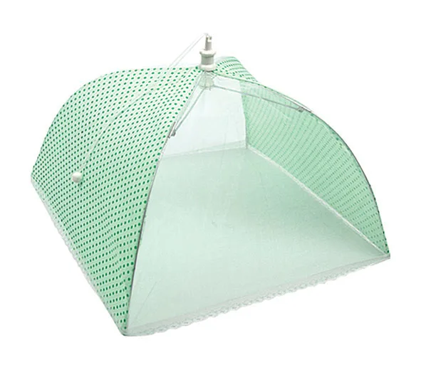 
new style pop up kitchen foldable 4 sides mesh polyester Net dish food umbrellas cover  (62237256029)