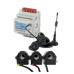 Acrel ADW300W-WF Wireless Power Meter Three Phase Din Rail RS485 WiFi with 3 External CTs for EMS System