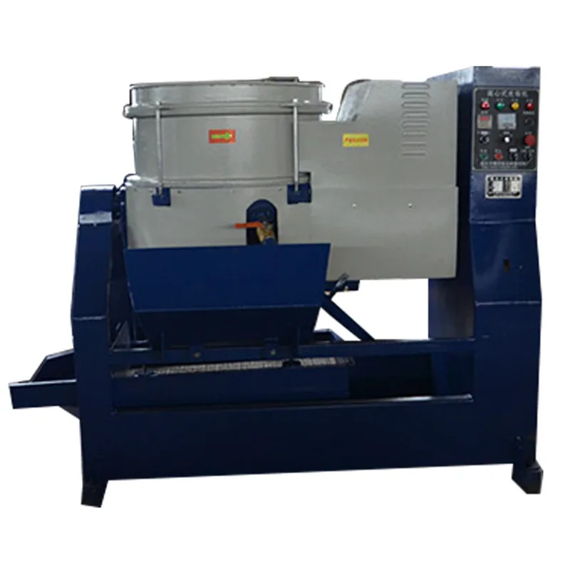 industrial steel tube deburring centrifugal disc polishing machines