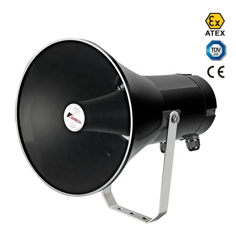 International Tested ATEX Explosion Proof Horn Powered Speaker for oil and gas area KNLB-Ex15