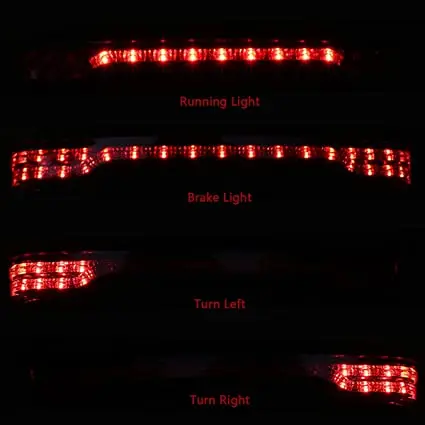 FATECIM Smoke King Tour Pack LED 14-Up Road Electra Glide Ultra Limited Classic 2014-2019 motorcycle Brake light tail light