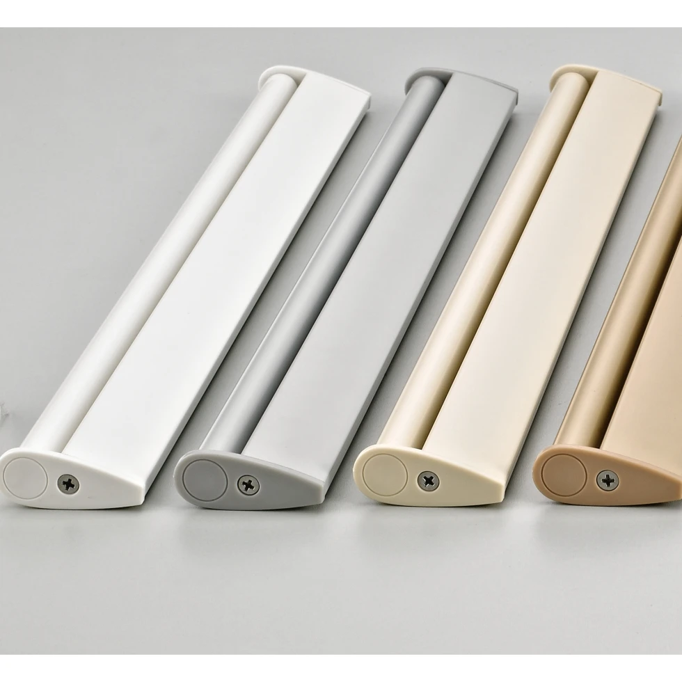 aluminum zebra bottom rail U shade & cordless components