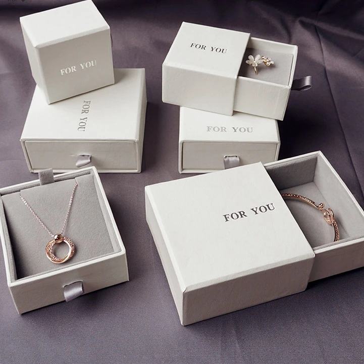 Velvet World Cover Jewelry, Box Polygon Korean Velvet Proposal Ring Box Necklace Packaging Jewelry Gift Box Wholesale/