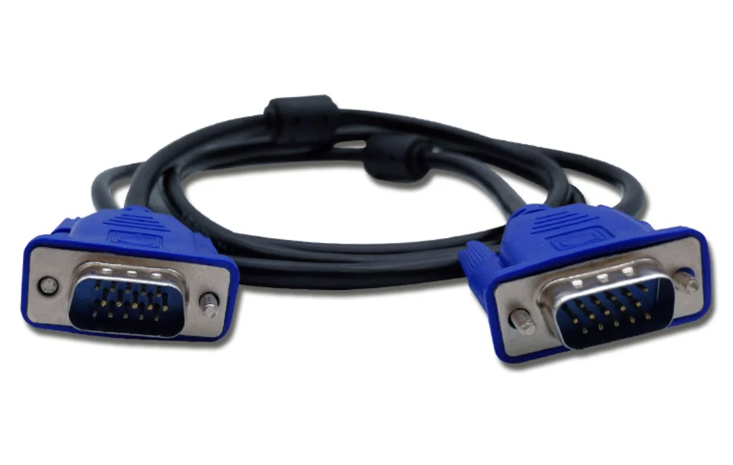 
VGA Male to Male Cable 4.9ft (1.5m) HD 1080P Computer Monitor Cable 15pin 