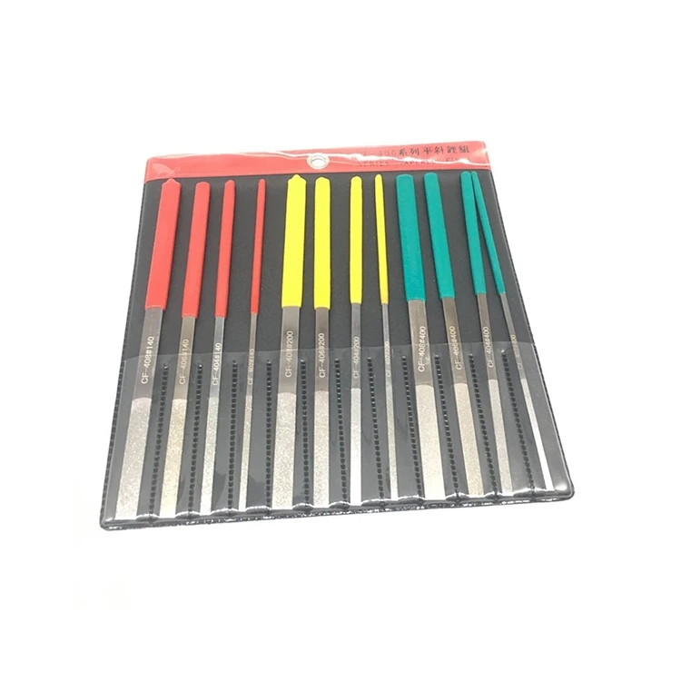 Новые товары, алмазный напильник, Гравировальный напильник, зеленая мягкая резиновая ручка, аппаратные инструменты, алмазный напильник