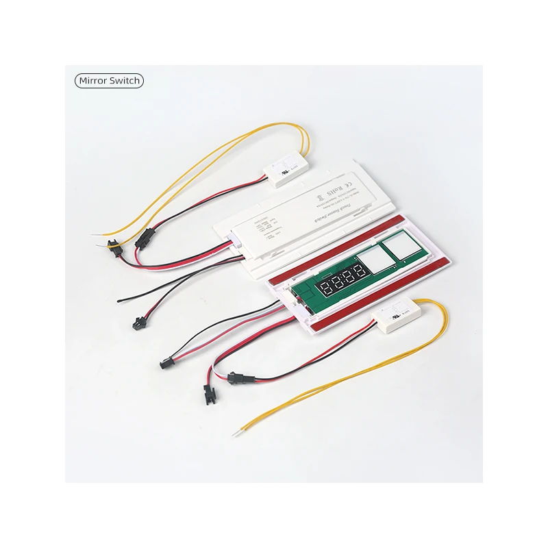 FICLUX High Quality DC12V Color-adjustable Touch Dimmer Sensor 5A 60W Defogging Mirror Switch With External Relay