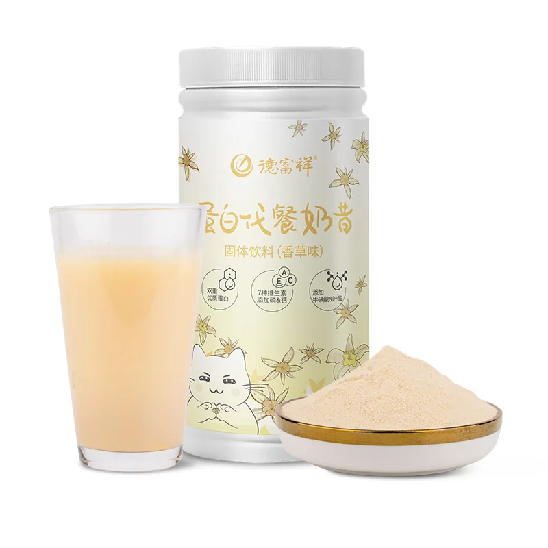 
 Китайский завод, протеиновая мука, заменяющий ванильный молочный коктейль, твердый напиток  
