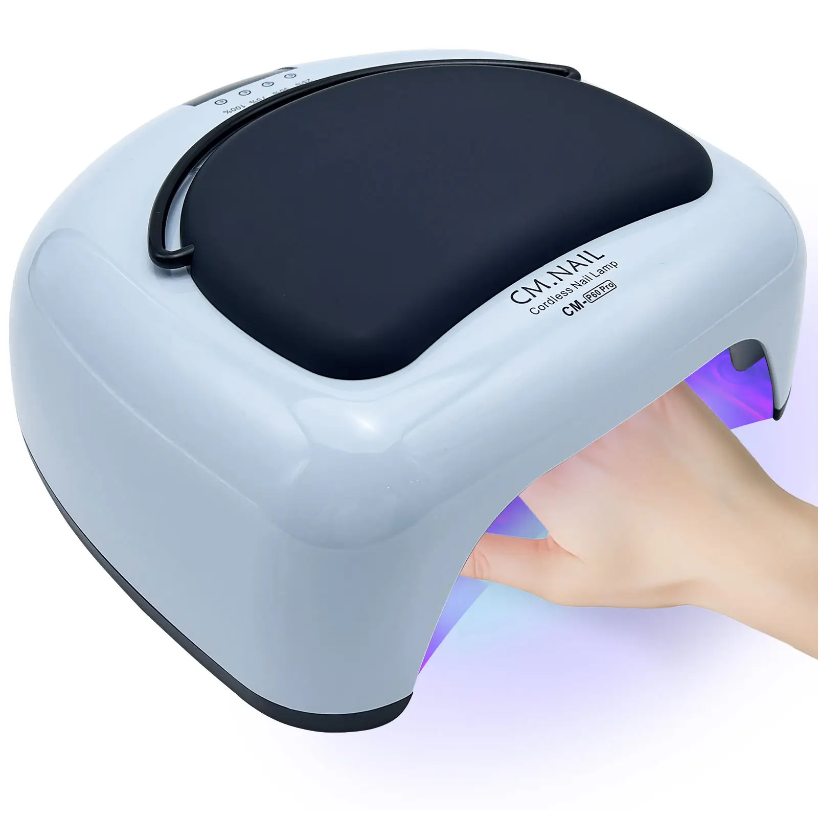 Wholesale Hot Sale Nail Supplies Salon Led Portable Nail Table Lamp Gel Polish Curing Uv Light P60 Without batteries