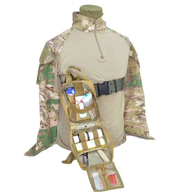 Shock-absorbent pouch comfort during intense use tactical molle utility pouch mini