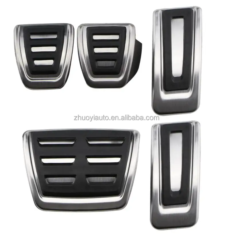 Car Pedal Gas Fuel Brake Cover Pad Mat For Volkswagen Polo VW Tiguan L Golf 6 GTI 8R mk7 2015 2016 2017 2018 2019 2020 2021 Part