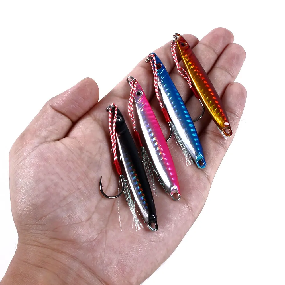 Wholesale Jig Metal Lures 4 Colors 30g  Speed Hard Fishing lead Lure