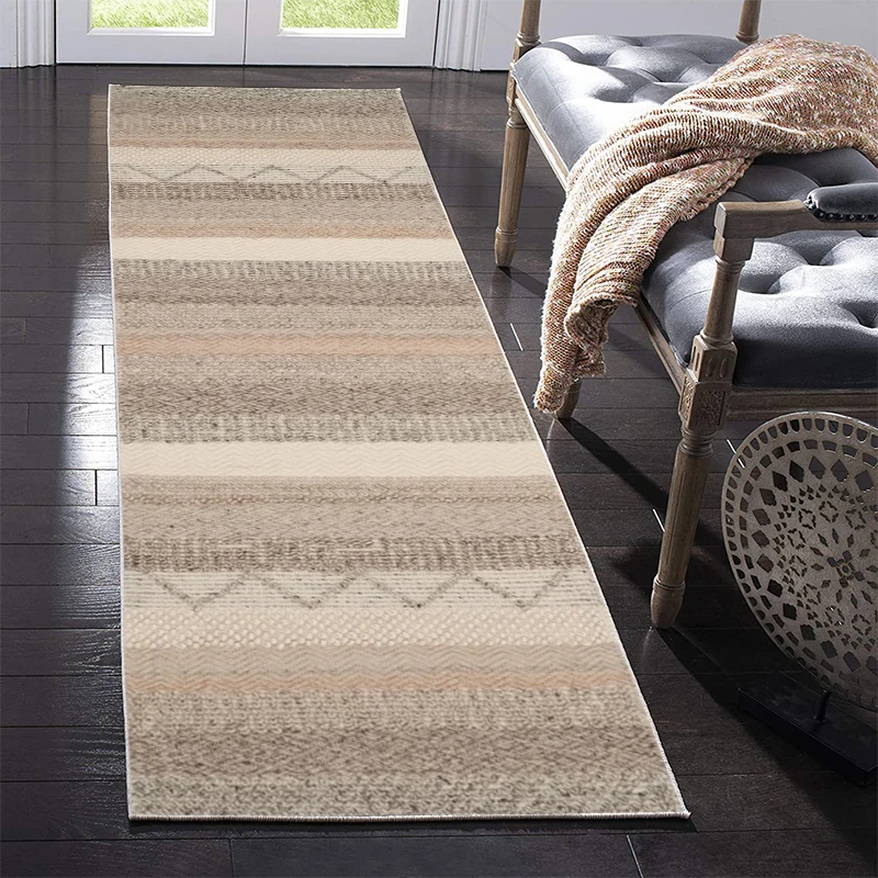 Machinemade Polypropylene Area Rug Runner Carpet Living Room Bedroom Floor Rug