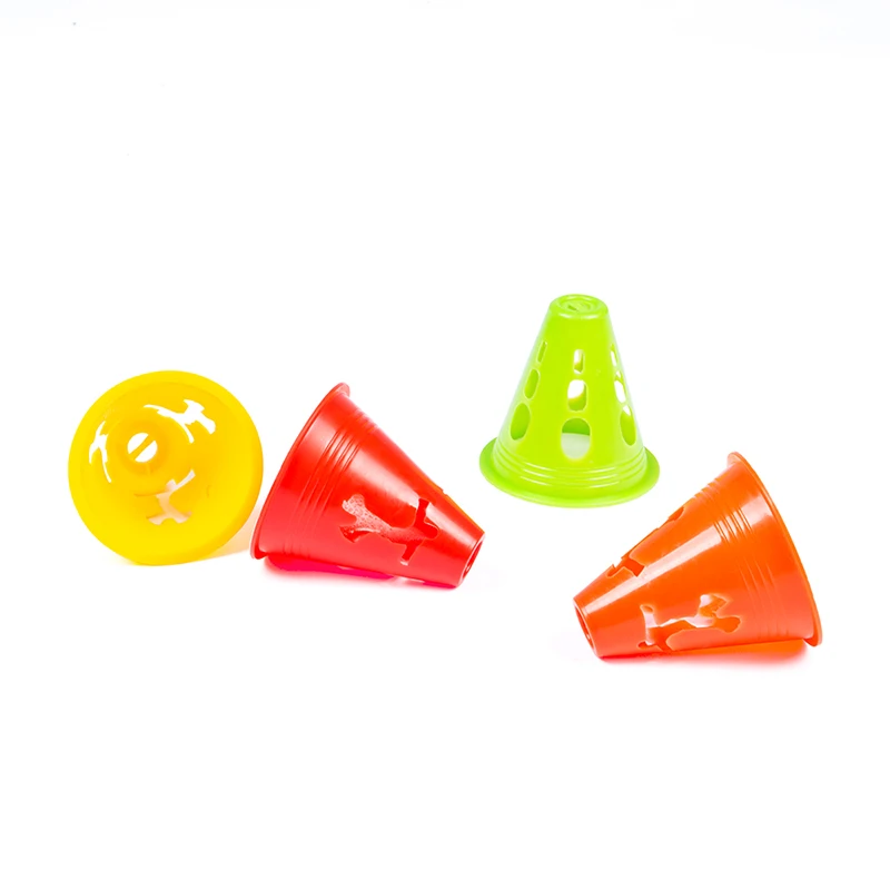 Factory Direct Sales 8cm Roller Skating Pile Windproof Semi-Soft Ice Skates Cone Obstacle Wholesale Cone Skate
