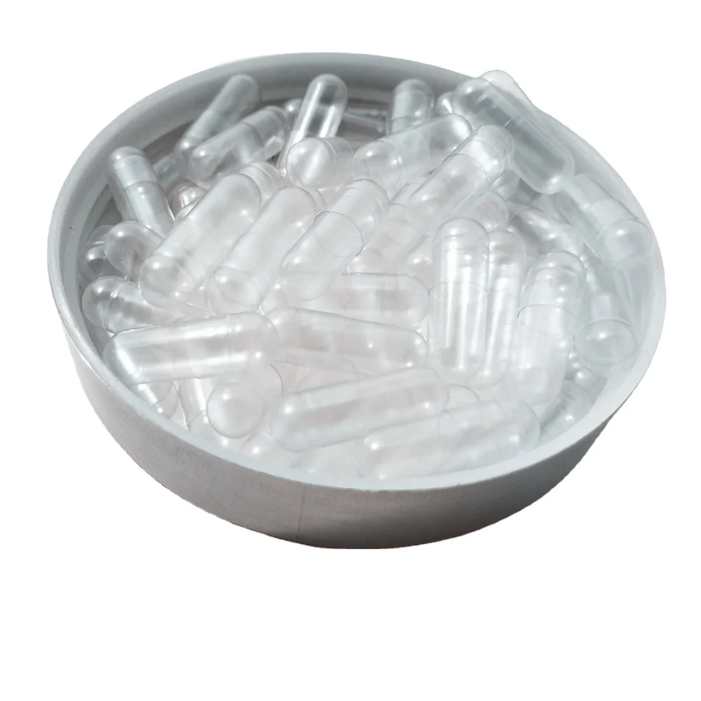Healsee Capsule Size 0 00 000 1 2 3 4 5 Clear Halal HPMC Capsules and Veggie Empty Capsule  Packaging Made in China