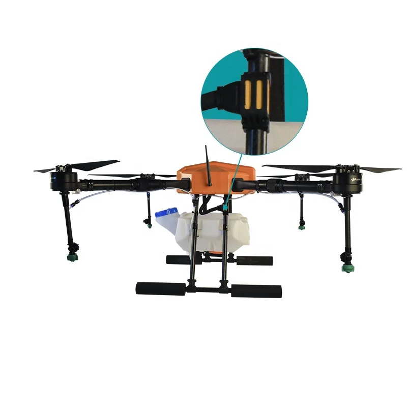 Sinochip Hot sale 10Kg payload plant protection drone for crop spraying Agricultural Drone Sprayer Agras MG-1P