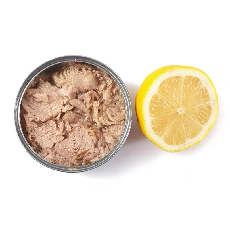 Оптовая цена, консервированные продукты, портативный вкусный здоровый консервированный тунец